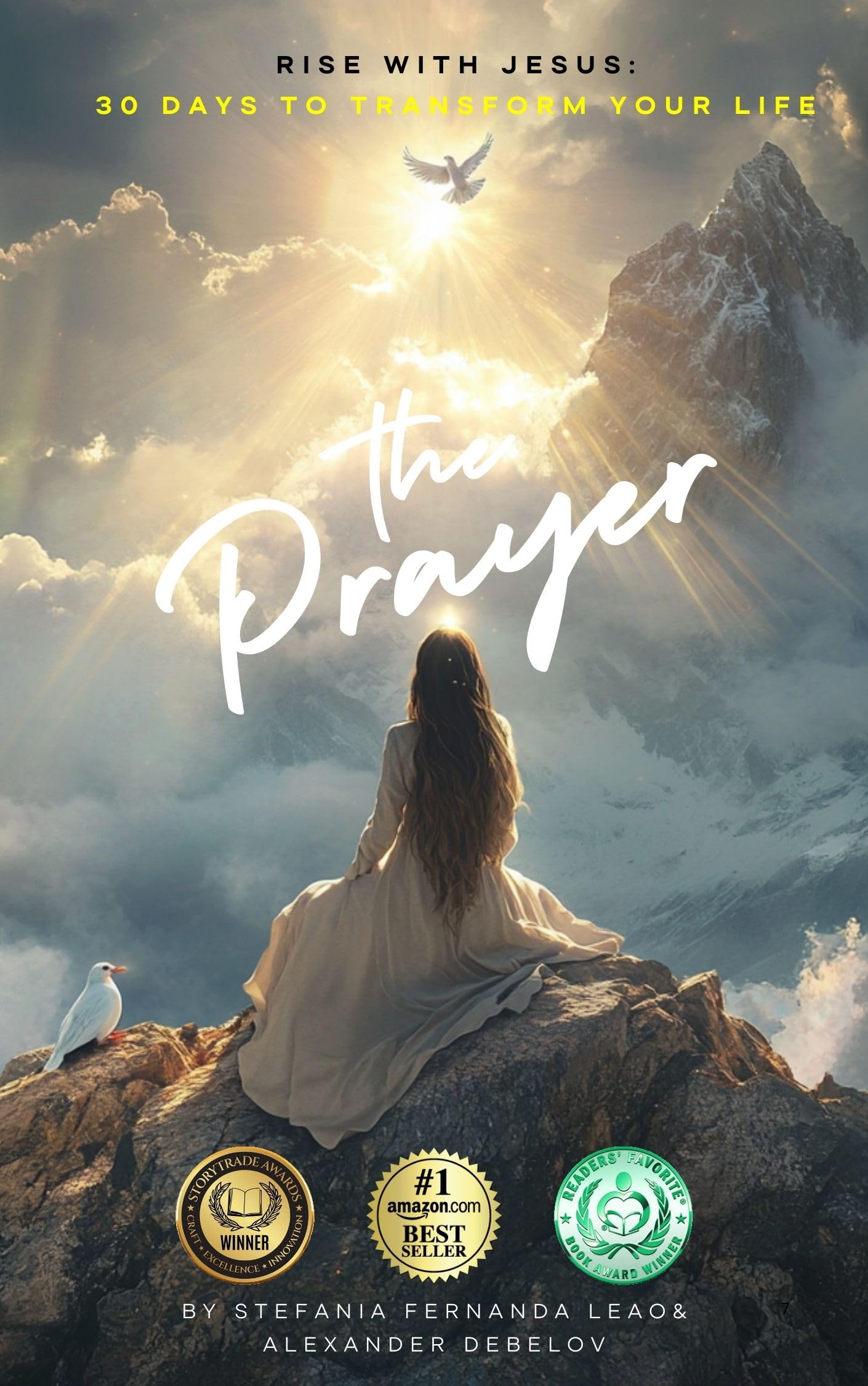 Morning Prayer Book by Stefania Leao and Alexander Debelov — The Prayer: Rise with Jesus, book cover